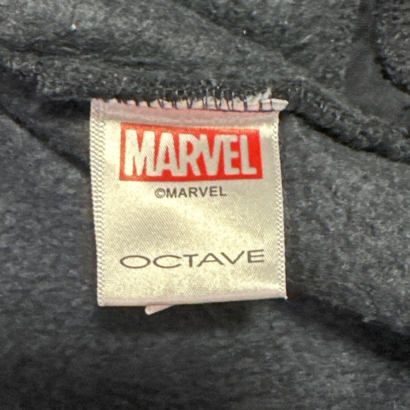I Am Iron Man Sweatshirt Men's Medium Octave Pockets Marvel Crew Avengers Campus - Picture 8 of 14